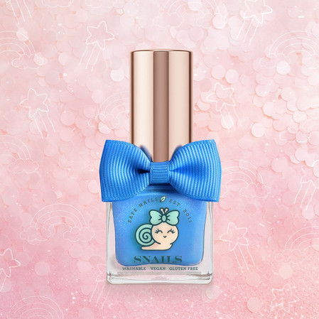 Snails, Biopochodny, Zmywalny Lakier do paznokci dla dzieci, Blue Sky, 5 ml