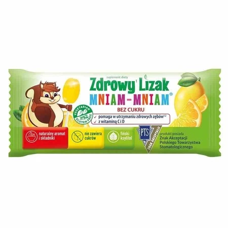 Starpharma − Zdrowy Lizak Mniam Mniam Cytryna − 6 g