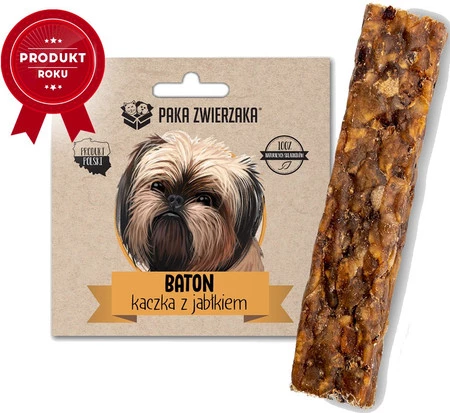 PAKA ZWIERZAKA Baton Kaczka z Jabłkiem 12cm