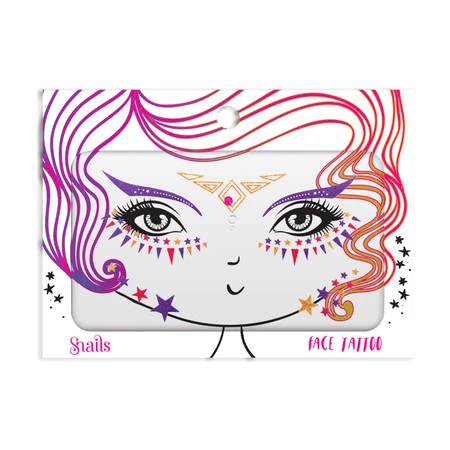 Snails, Naklejka na twarz dla dzieci, Face Tattoo - Fairy Dust