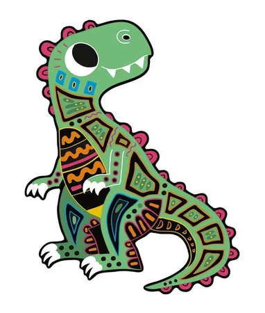 Janod Zestaw kreatywny Do zdrapywania Dinozaury 5+