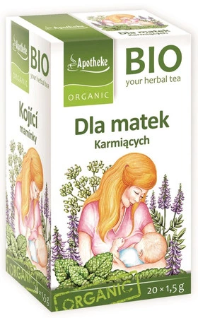 APOTHEKE HERBATKA DLA MATEK KARMIĄCYCH BIO (20 x 1,5 g) 30 g