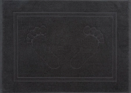 DYWANIK ŁAZIENKOWY SAMMY (08) 50 X 70 CM CZARNY