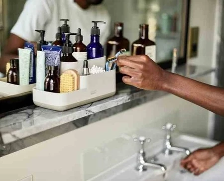 JJ-Organizer łazienkowy EasyStore™, ecru