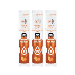 Zestaw: 3x Bolero 3g Carrot & Orange napój w proszku bez cukru