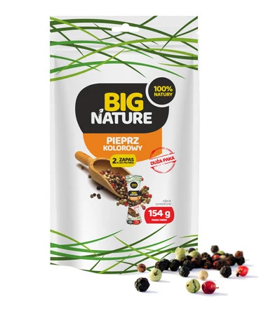 Zapas Pieprz kolorowy 154g Duża Paka
