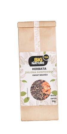 Herbata zielona GUNPOWDER KWIAT MIŁOŚCI 50g