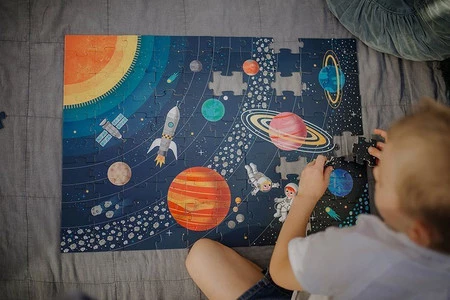 Janod Puzzle edukacyjne Układ słoneczny 100 elementów 5+