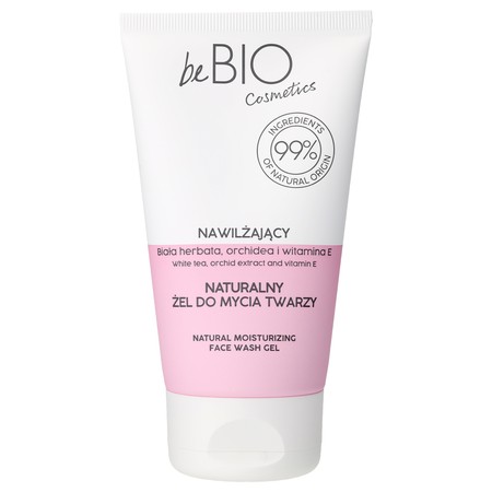 beBIO żel do mycia twarzy nawilżający 150ml