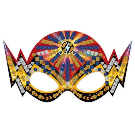 Janod Zestaw kreatywny Mozaika Maski 7+