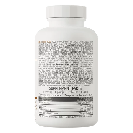 OSTROVIT Biotyna Plus (100 tabl.)