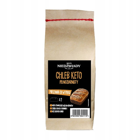 Młyn Niedźwiady Mieszanka piekarnicza: Chleb Keto 500g