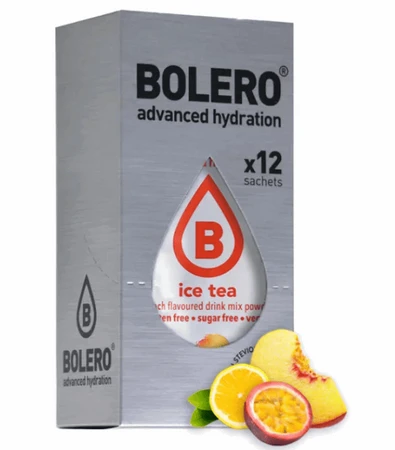Zestaw Bolero Ice Tea Herbata mrożona ze stewią 12 szt. x 3 g napój w proszku bez cukru