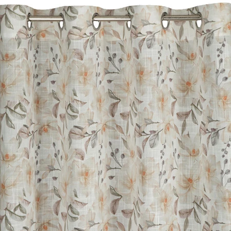 ZASŁONA GOTOWA AMARA 140 X 250 CM NATURALNY