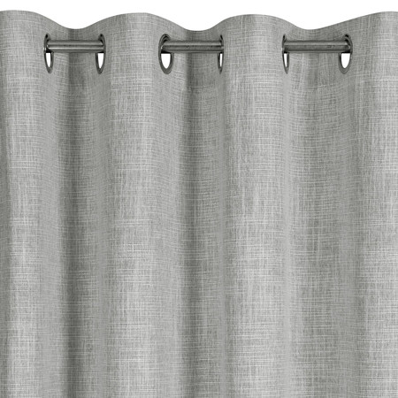 ZASŁONA GOTOWA ROMA 140 X 250 CM SZARY