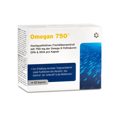 Mito-Pharma Omegan 750 kwasy Omega 3 -  60 kaps.