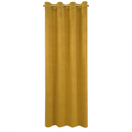 ZASŁONA GOTOWA MILO 140 X 250 CM MUSZTARDOWY