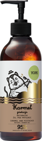 Yope Karmel & Pistacja – naturalny żel pod prysznic 400ml
