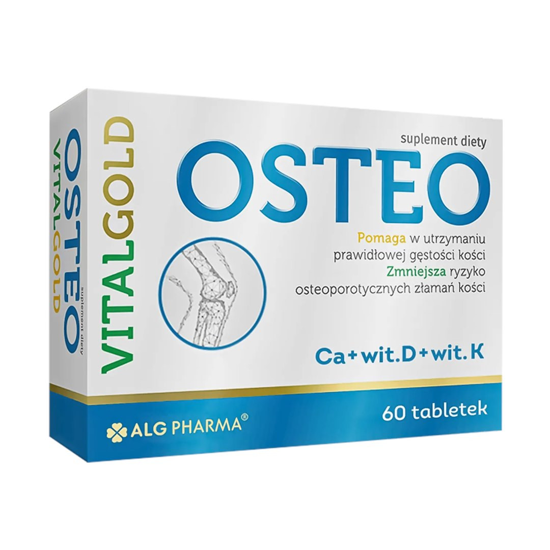 Alg Pharma OSTEO VitalGold 60 tabl. - Nabea.pl
