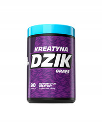 WK DZIK Kreatyna Monohydrat 90 porcji 369 g smak winogrono