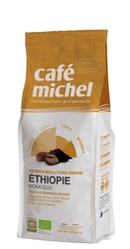 KAWA MIELONA ARABICA 100 % MOKA GUJI ETIOPIA FAIR TRADE BIO 250 g - CAFE MICHEL