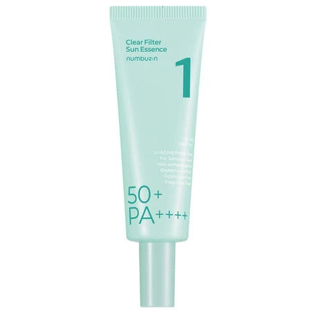 No.1 Clear Filter Sun Essence SPF50+ PA++++ nawilżająca esencja do twarzy z filtrem 50ml