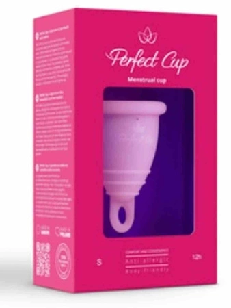 Perfect Cup − Kubeczek menstruacyjny róż ( S)