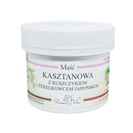 Farm-vix Maść kasztanowa z ruszczykiem i perełko.