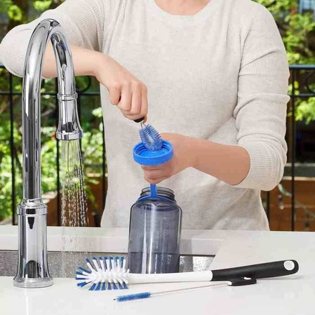 OXO-Zestaw do mycia butelek 3el.niebieski GoodGrip