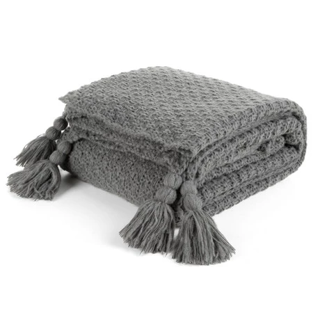 KOC PLED 3 130 X 170 CM GRAFITOWY