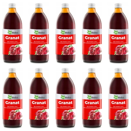 Zestaw 10x EkaMedica Granat 1l