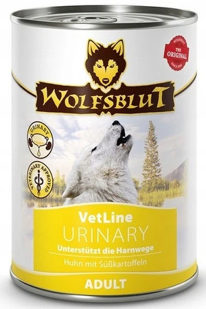 Wolfsblut Dog VetLine Urinary – kurczak i bataty - 395g