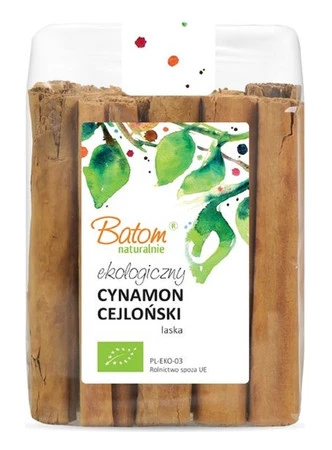 BATOM CYNAMON CEJLOŃSKI LASKA BIO 125 g