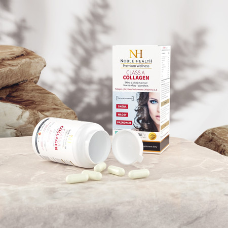Noble Health Class A Collagen kolagen w tabletkach 90 kaps.