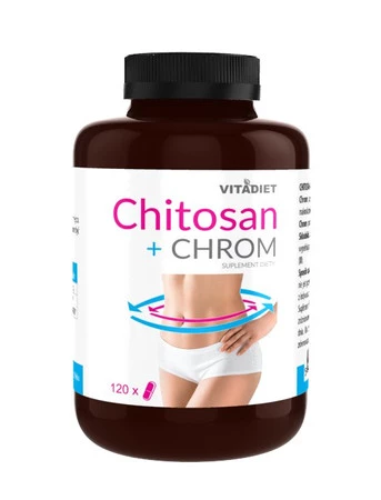 Vitadiet Chitosan + Chrom 120 Kaps. Poziom Glukozy