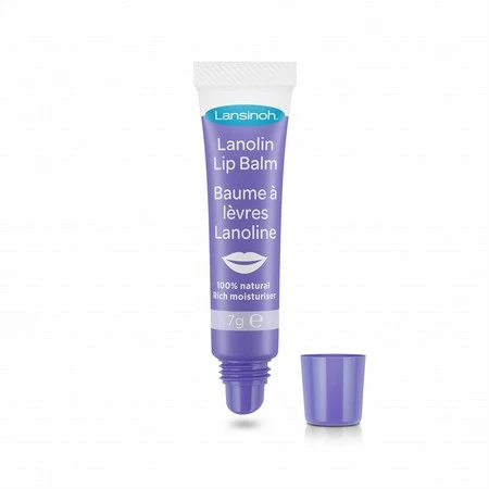 Lansinoh – Lip Balm, Balsam do ust z Lanoliną – 7 g