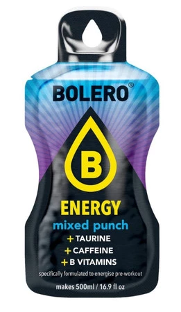 Bolero Energy Mix owocowy 14g napój ze stewią w proszku bez cukru