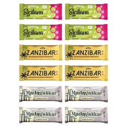 Zestaw mix smaków Zmiany Zmiany: 4x Baton Pistacjowy Z Malinami 