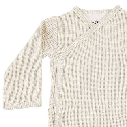 Lodger Body kopertowe niemowlęce długi rękaw bawełniane kremowe Ciumbelle Cloud Dancer r. 80