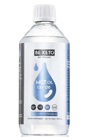 Be Keto - Olej MCT C8 + C10 kwas kaprylowy - 500ml