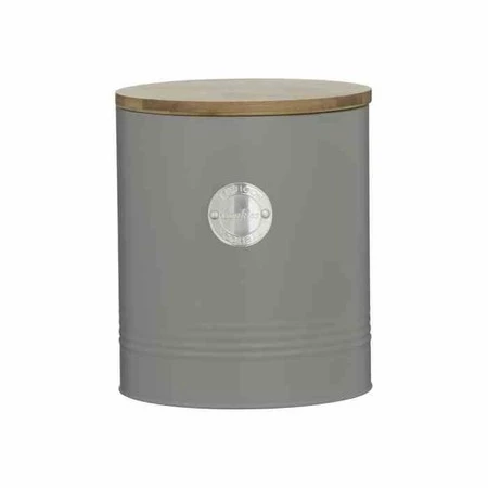 TYP - Pojemnik na herbatniki, szary, Living