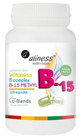 Witamina B complex B-15 METHYL x 100 VEGE kaps.