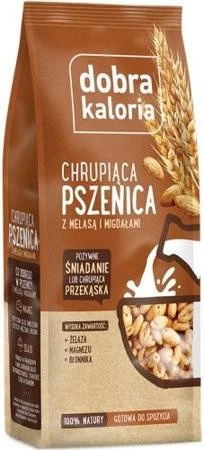 Chrupiąca gryka z melasą i migdałami 100 g