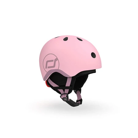 SCOOTANDRIDE Kask narciarski zimowy XXS-S dla dzieci 1-5 lat Rose