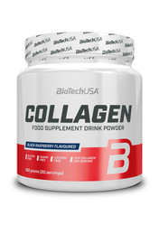 BioTech USA Collagen 300g smak czarna malina