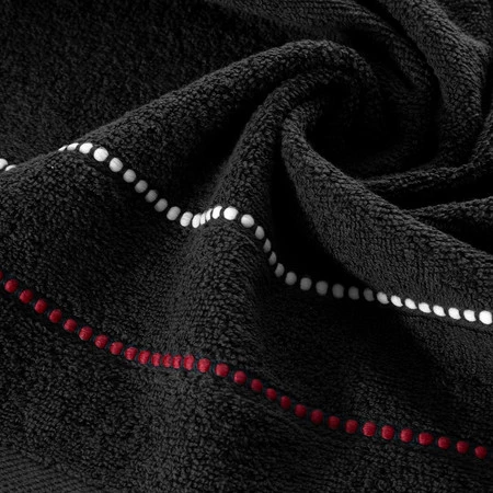 Ręcznik Suzi (06), 50 x 90 cm, Czarny