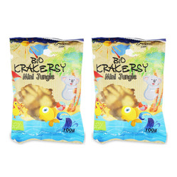 Zestaw: 2x KRAKERSY MINI JUNGLE BIO 100 g - BIO ANIA