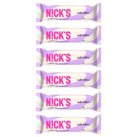 Zestaw x6 szt. N!CK'S Nicks Soft Toffe 28g