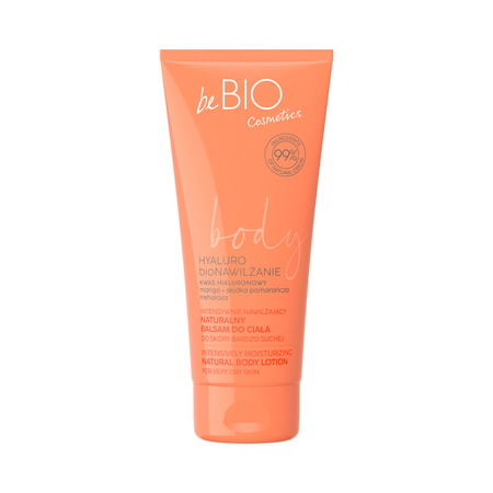 beBIO balsam do ciała Hyaluro bioNawilżanie 200ml