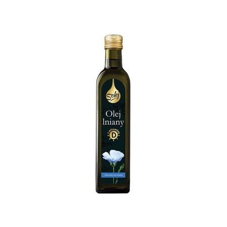 Olej lniany z Witaminą D 250 ml